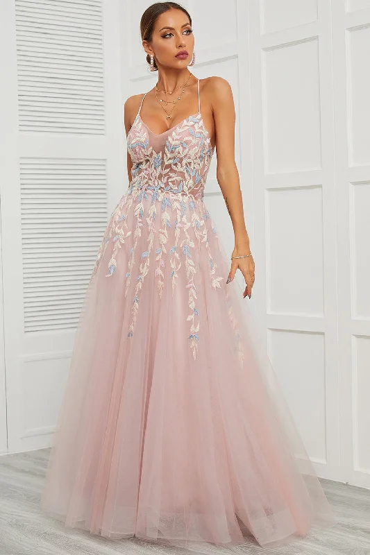 "Red dresses for women to make a bold statement"Spaghetti Straps Pink Tulle Prom Dress "Red dresses for women to make a bold statement"Spaghetti Straps Pink Tulle Prom Dress