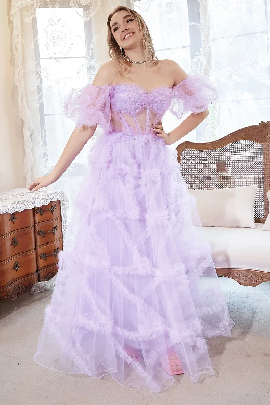 "Affordable plus size women's summer dresses"A Line Off the Shoulder Purple Corset Plus Size Prom Dress with Bowknot "Affordable plus size women's summer dresses"A Line Off the Shoulder Purple Corset Plus Size Prom Dress with Bowknot