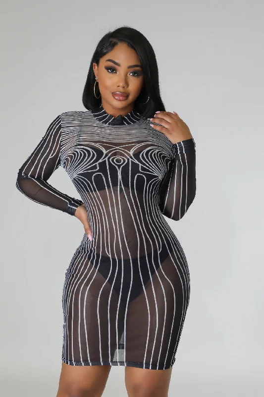 "Beaded dresses for women for a glamorous look"Bodie Lines Dress