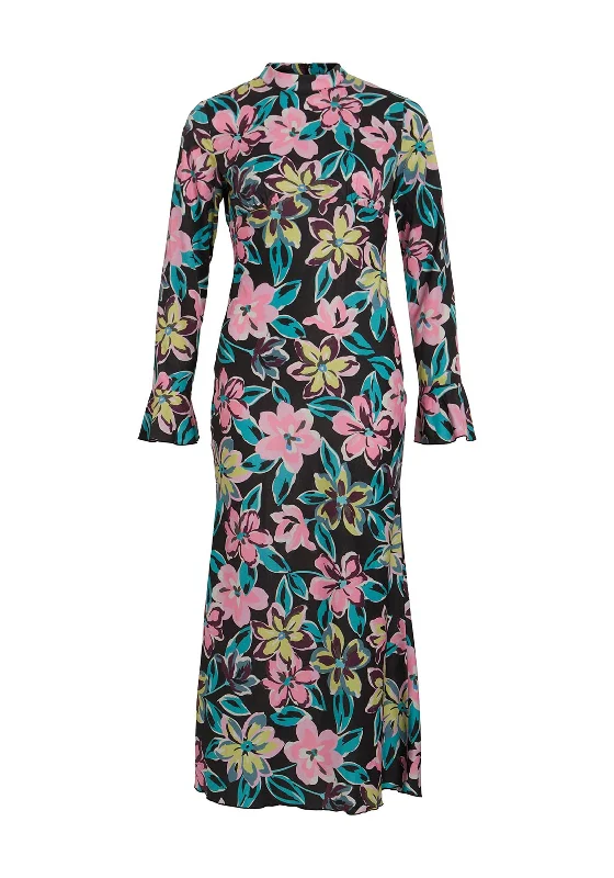 "Short dresses for women for a night out clubbing"Vila Floral Print Maxi Style Dress, Multi "Short dresses for women for a night out clubbing"Vila Floral Print Maxi Style Dress, Multi