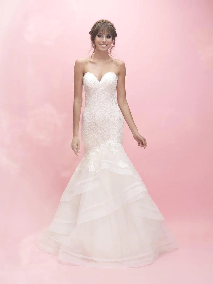 "Beaded dresses for women for a glamorous look"Allure 3064 - Size 16