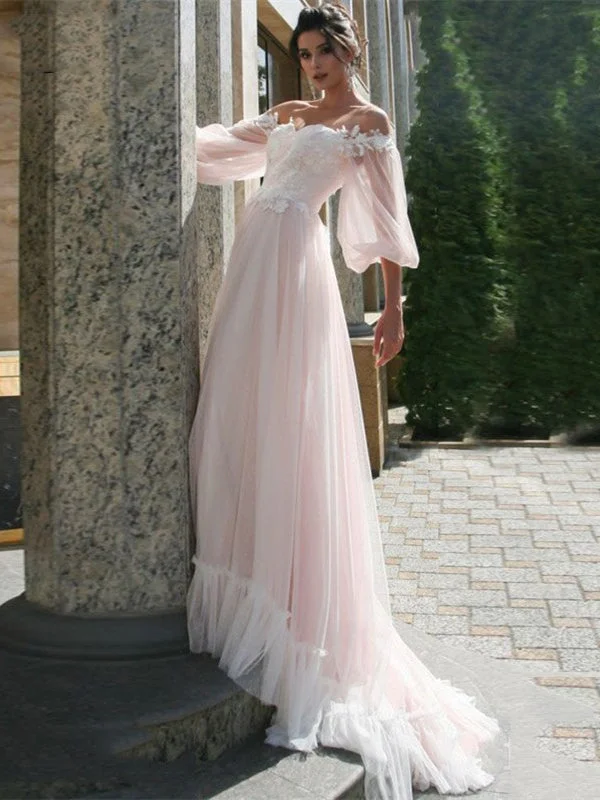 "Sleeveless dresses for women during hot summer days"Boho Pink Tulle Lace Prom Dresses, Wedding Dresses, Long Prom Dresses, 2021 Prom Dresses "Sleeveless dresses for women during hot summer days"Boho Pink Tulle Lace Prom Dresses, Wedding Dresses, Long Prom Dresses, 2021 Prom Dresses