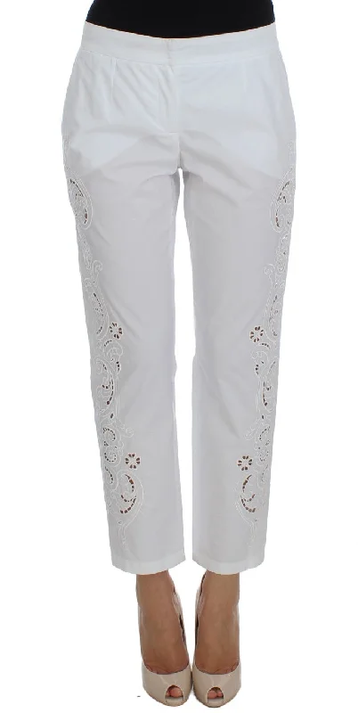Printed harem pants for women in bohemian styleDolce & Gabbana Elegant Floral Cutout Dress Women's Pants Printed harem pants for women in bohemian styleDolce & Gabbana Elegant Floral Cutout Dress Women's Pants