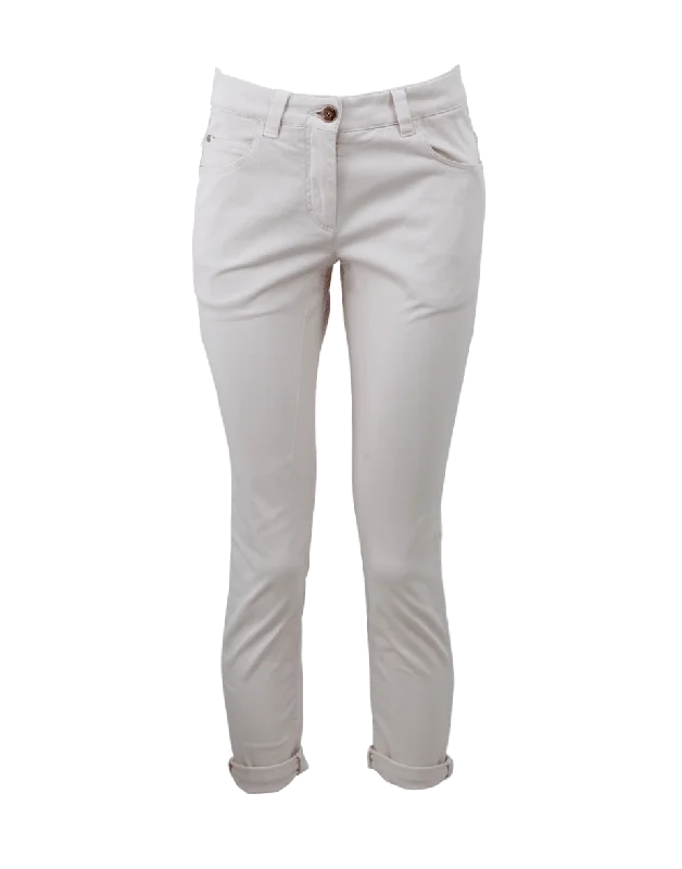 Recycled nylon pants for women in an eco - friendly sporty optionGarment Dyed Denim Recycled nylon pants for women in an eco - friendly sporty optionGarment Dyed Denim