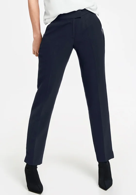 Bootcut pants for women to pair with bootsGerry Weber Stripe Pocket Trousers, Navy