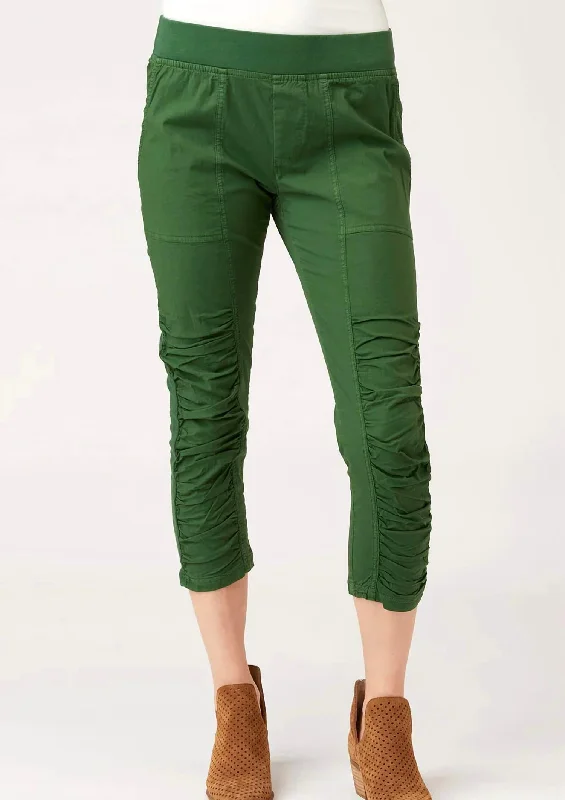 Flared pants for women to flatter the figureGeyser Crop Pant In Giada Pigments