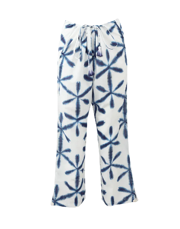Paisley print wide leg pants for women in a unique and exotic styleGoa Pant