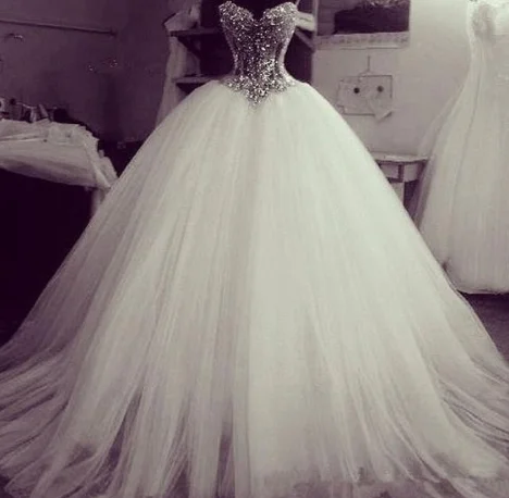 "Animal print dresses for women who love bold styles"Gorgeous Crystal Beading Tulle Ball Gown prom dress Wedding Dresses cg1020 "Animal print dresses for women who love bold styles"Gorgeous Crystal Beading Tulle Ball Gown prom dress Wedding Dresses cg1020