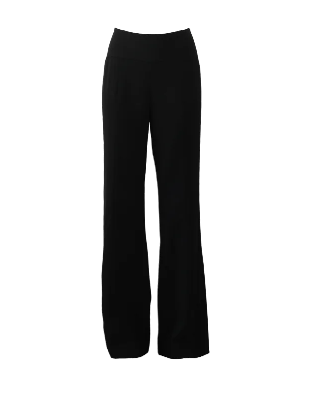 Pleated pants for women with a formal touchHigh Rise Crepe Pant