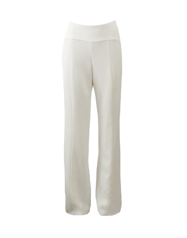Bootcut pants for women to pair with bootsHigh Rise Crepe Pant