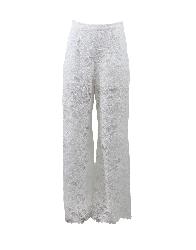 Distressed wide leg jeans for women in a trendy and relaxed styleHigh Waist Lace Pant Distressed wide leg jeans for women in a trendy and relaxed styleHigh Waist Lace Pant