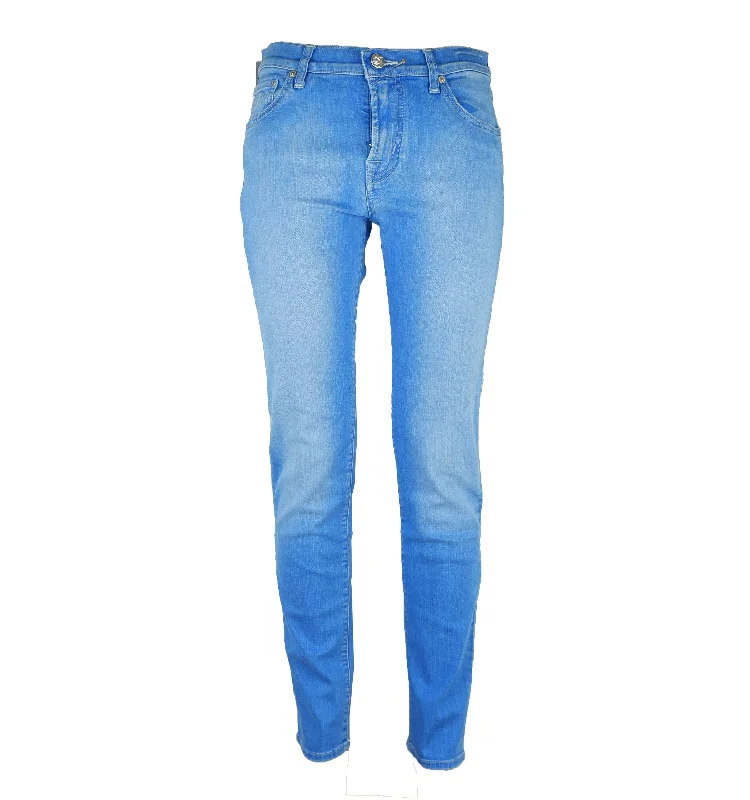 Lightweight wide leg hiking pants for women in outdoor activitiesJacob Cohen Elegant blue Elasticized Women's blue Lightweight wide leg hiking pants for women in outdoor activitiesJacob Cohen Elegant blue Elasticized Women's blue