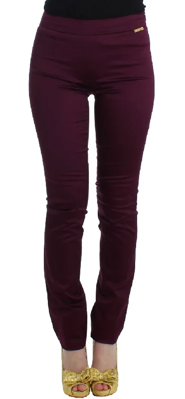 Belted pants for women to define the waistJohn Galliano  slim fit Women's pants