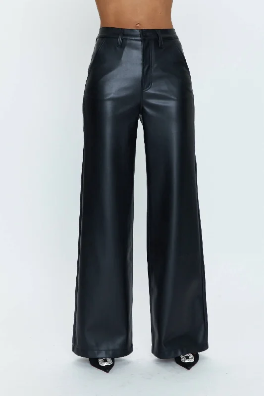 Wide leg cotton pants for women in summer comfortLana High Rise Ultra Wide-Leg Trouser In Slate Black Wide leg cotton pants for women in summer comfortLana High Rise Ultra Wide-Leg Trouser In Slate Black