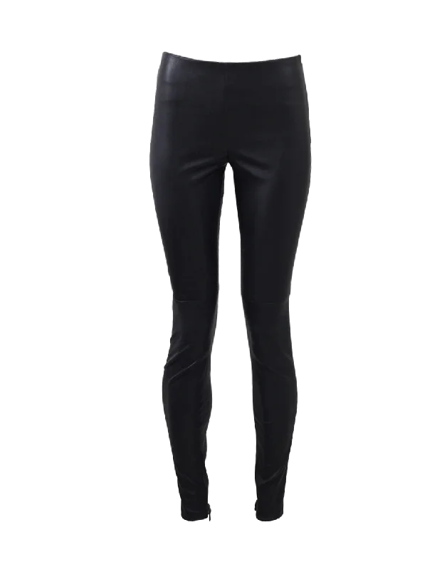 Flowy maxi pants for women in a beachy styleLeather Legging