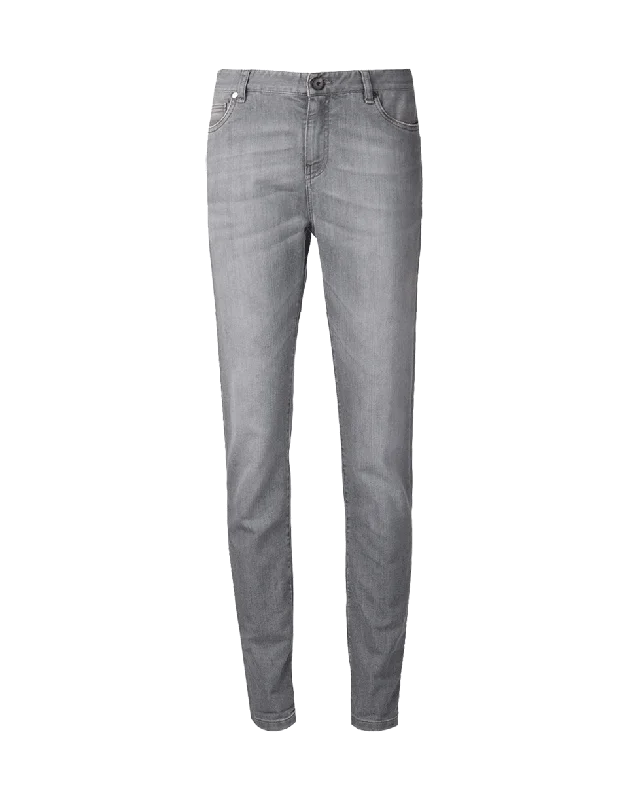 Bootcut pants for women to pair with bootsLoose Five Pocket Denim