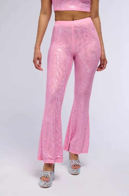 Culottes with side pockets for women in a functional and stylish styleMAXIMUM SHIMMER RHINESTONE PANTS Culottes with side pockets for women in a functional and stylish styleMAXIMUM SHIMMER RHINESTONE PANTS