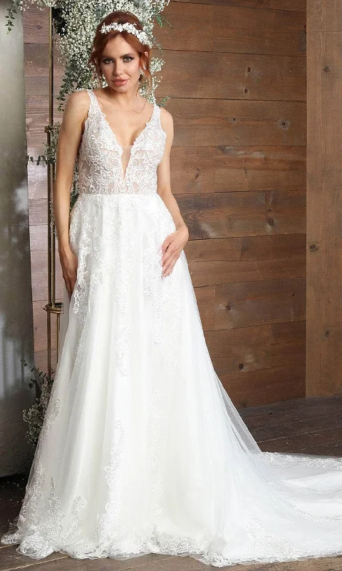 "Homecoming dresses for women to stand out"May Queen RQ8098 - Sleeveless Applique Bridal Gown "Homecoming dresses for women to stand out"May Queen RQ8098 - Sleeveless Applique Bridal Gown