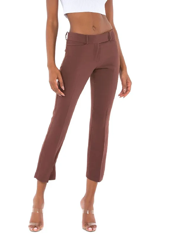 Leather look wide leg pants for women in a bold and stylish lookParis Pant In Truffle Leather look wide leg pants for women in a bold and stylish lookParis Pant In Truffle