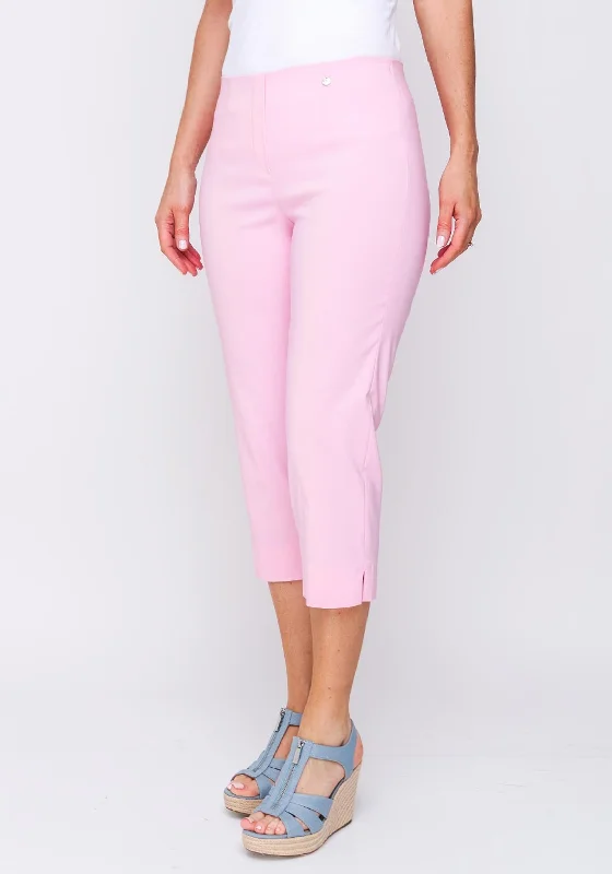 Capri pants for women in springRobell Marie 07 Stretch Crop Trouser, Soft Rose