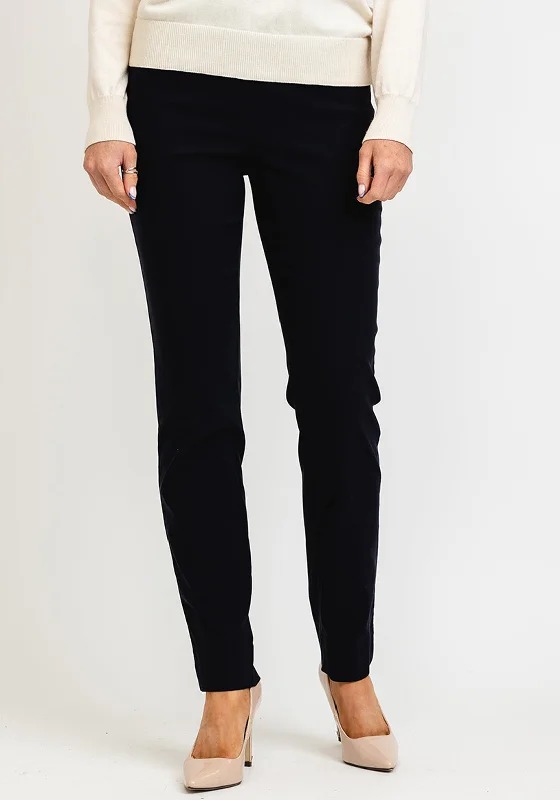 Sequined palazzo pants for women in a glamorous and party - ready styleRobell Marie Full Length Slim Leg Trousers, Black Sequined palazzo pants for women in a glamorous and party - ready styleRobell Marie Full Length Slim Leg Trousers, Black