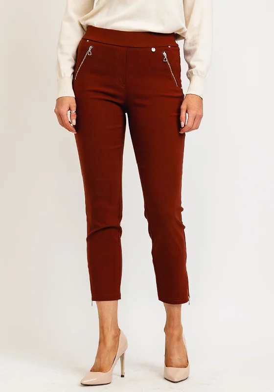 Plaid wide leg jeans for women in a preppy and trendy styleRobell Trousers Nena 09 68cm Plaid wide leg jeans for women in a preppy and trendy styleRobell Trousers Nena 09 68cm