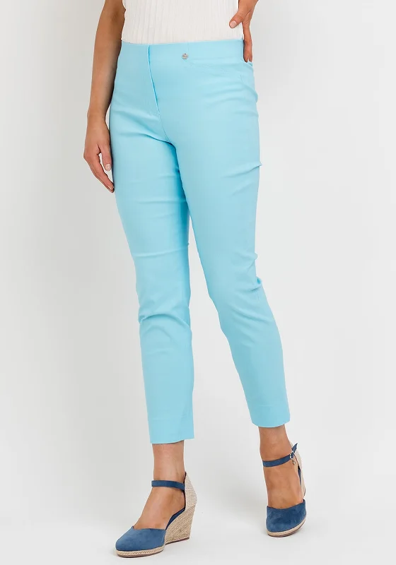 Printed flowy pants for women in a bohemian lookRobell Rose 09 Super Slim Trousers, Pacific Turquoise Printed flowy pants for women in a bohemian lookRobell Rose 09 Super Slim Trousers, Pacific Turquoise
