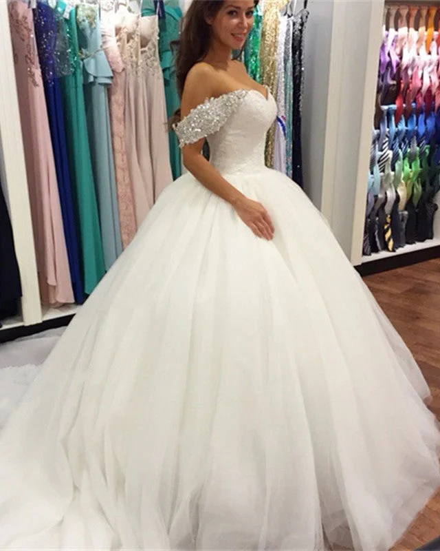 "Graduation dresses for women to celebrate in style"Sexy Off Shoulder Ruched Sweetheart Chapel Train Wedding Dresses Ball Gowns Lace Appliques "Graduation dresses for women to celebrate in style"Sexy Off Shoulder Ruched Sweetheart Chapel Train Wedding Dresses Ball Gowns Lace Appliques