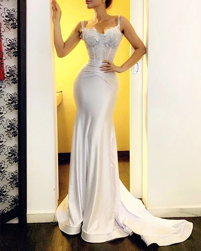 "Red dresses for women to make a bold statement"Sheer Lace Corset Mermaid Wedding Dress Sweetheart Ruffles "Red dresses for women to make a bold statement"Sheer Lace Corset Mermaid Wedding Dress Sweetheart Ruffles