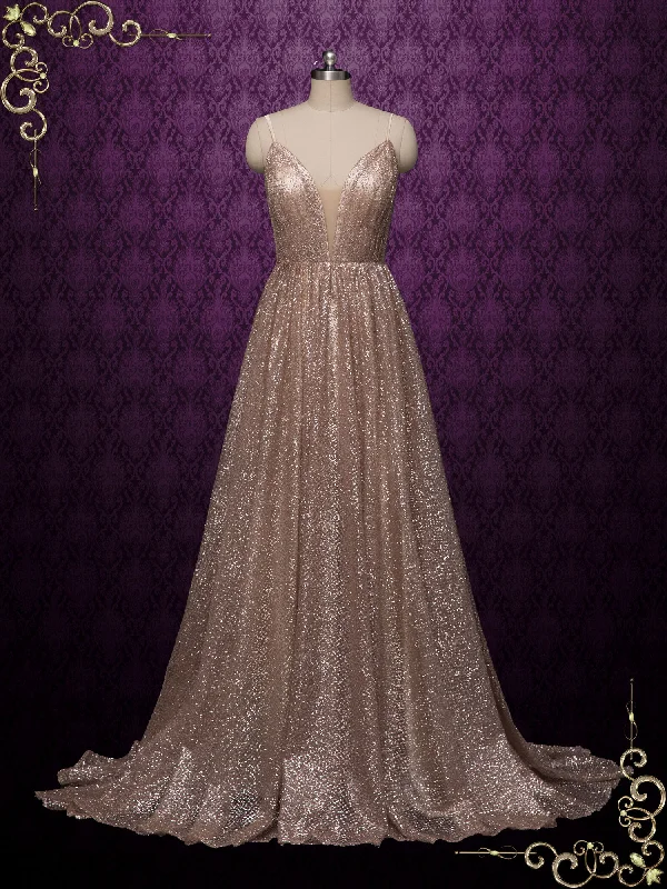 "Exclusive Discount: 30% Off All Women's Dresses for a Limited Period"Shimmery Sparkly Open Back Formal Evening Dress FARRAH "Exclusive Discount: 30% Off All Women's Dresses for a Limited Period"Shimmery Sparkly Open Back Formal Evening Dress FARRAH