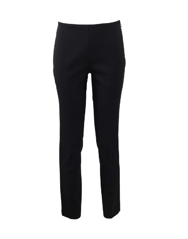 Wide leg cotton pants for women in summer comfortSide Zip Pant