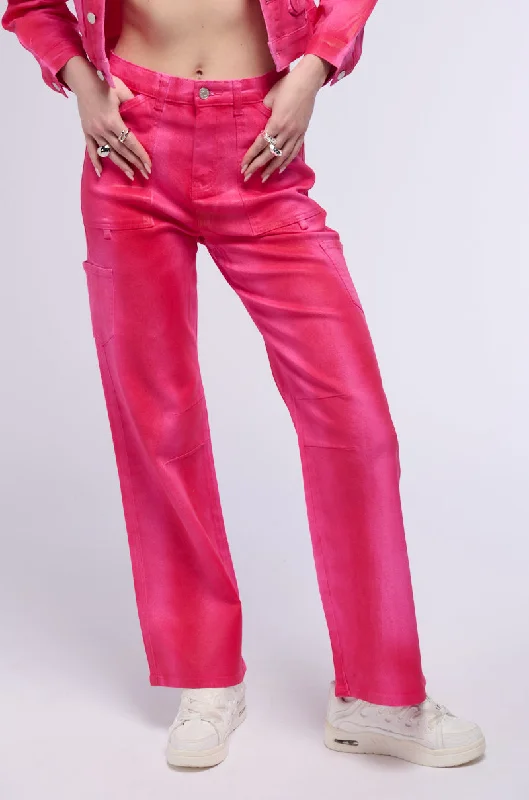 Striped wide leg jeans for women in a bold and trendy styleSOUR CANDY WIDE LEG PANT Striped wide leg jeans for women in a bold and trendy styleSOUR CANDY WIDE LEG PANT
