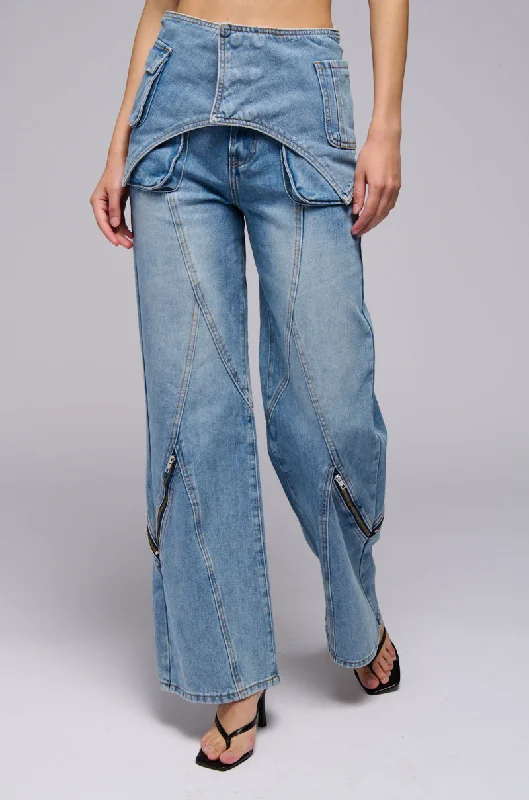 Drawstring jogger pants for women in a casual sporty lookTHIS IS HOW WE DO DENIM PANT Drawstring jogger pants for women in a casual sporty lookTHIS IS HOW WE DO DENIM PANT