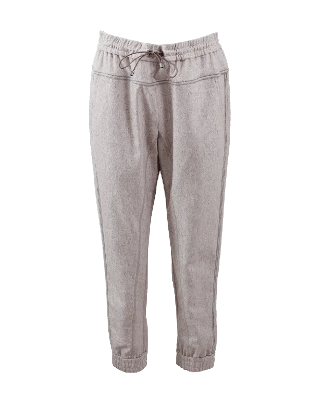 Sequined palazzo pants for women in a glamorous and party - ready styleTweed Jogging Pant Sequined palazzo pants for women in a glamorous and party - ready styleTweed Jogging Pant