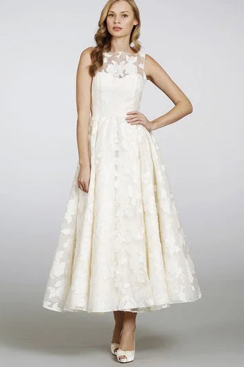 "VIP Sale: Extra 15% Off on Women's Dresses for Our Loyal Customers"Unique Sleeveless High Neck Tea Length Dress with Keyhole Back "VIP Sale: Extra 15% Off on Women's Dresses for Our Loyal Customers"Unique Sleeveless High Neck Tea Length Dress with Keyhole Back