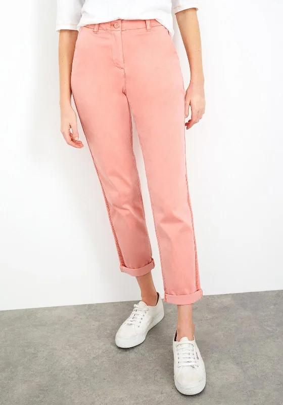 Recycled material pants for women in an eco - friendly optionWhite Stuff Hingley Chino Trousers, Pink Recycled material pants for women in an eco - friendly optionWhite Stuff Hingley Chino Trousers, Pink
