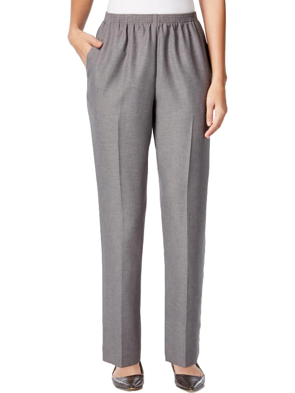 Embroidered wide leg linen pants for women in a natural and elegant styleWomens Solid Pocketed Dress Pants Embroidered wide leg linen pants for women in a natural and elegant styleWomens Solid Pocketed Dress Pants