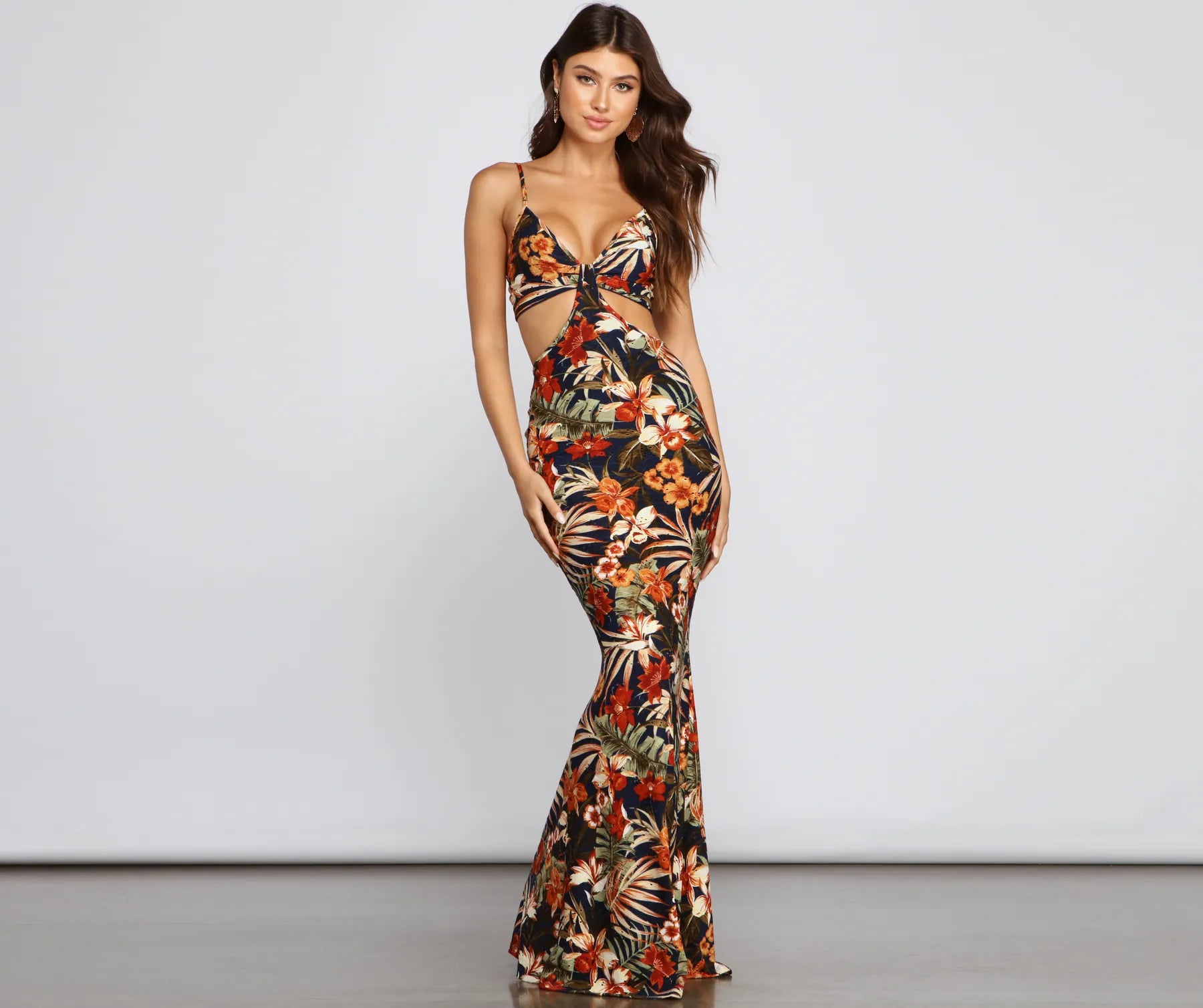 "Midi dresses for women with unique patterns"All Eyes On Me Floral Eyelet Maxi Dress "Midi dresses for women with unique patterns"All Eyes On Me Floral Eyelet Maxi Dress