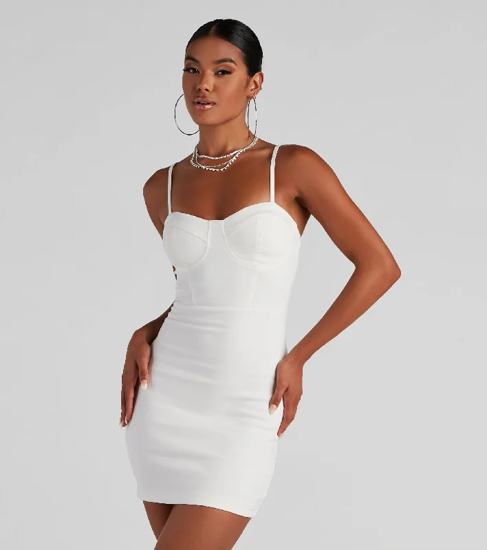 "Limited - Time Offer: Up to 50% Off on Women's Dresses!"Babe Next Door Denim Mini Dress "Limited - Time Offer: Up to 50% Off on Women's Dresses!"Babe Next Door Denim Mini Dress