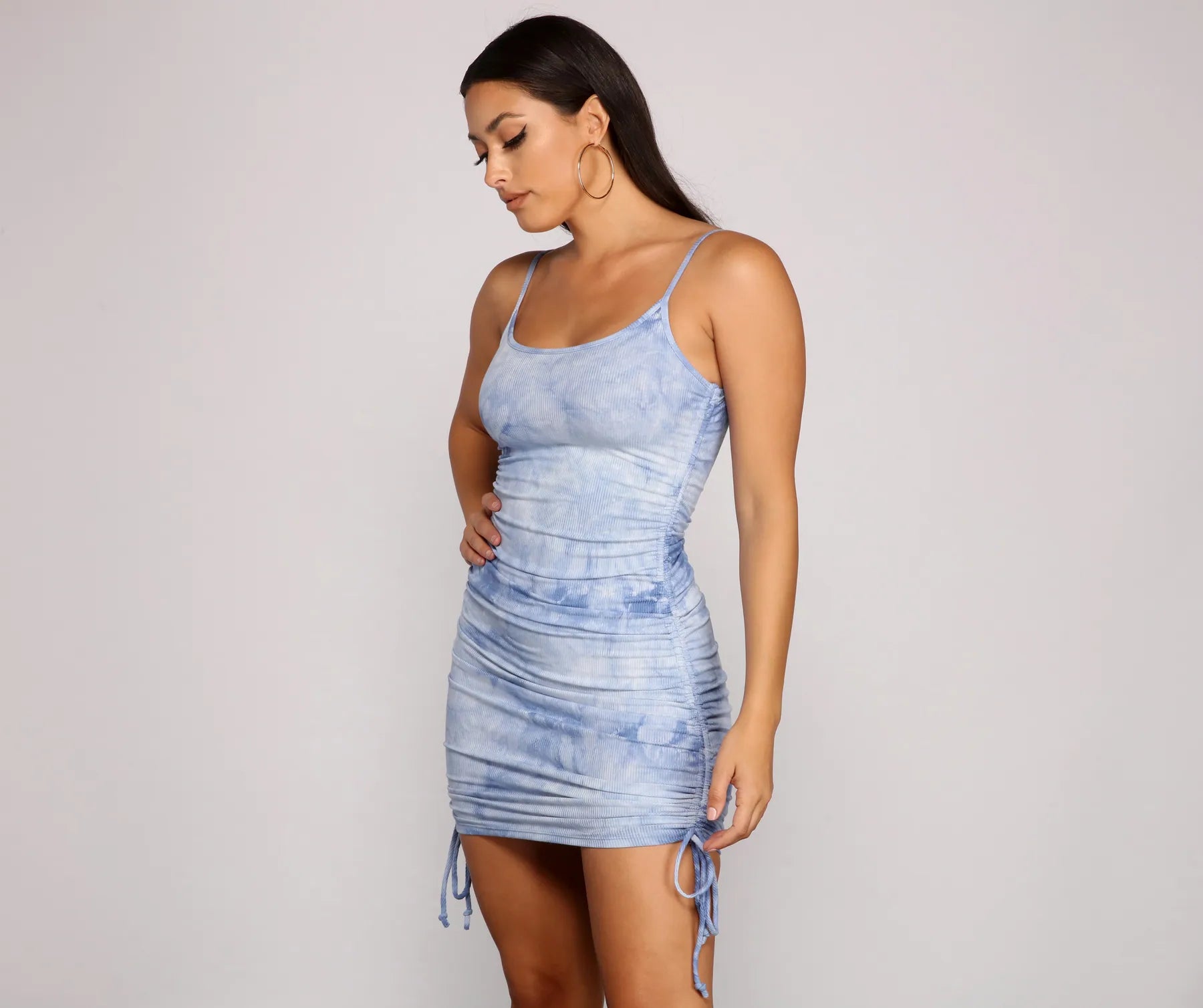 "Plus size formal dresses for women for special events"Feelin' Fab Tie-Dye Mini Dress "Plus size formal dresses for women for special events"Feelin' Fab Tie-Dye Mini Dress