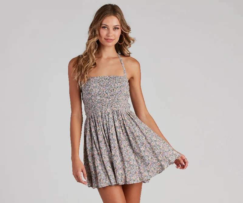 "Bundle and Save: Buy Multiple Women's Dresses and Get a Discount"Pretty In Florals Short Dress "Bundle and Save: Buy Multiple Women's Dresses and Get a Discount"Pretty In Florals Short Dress