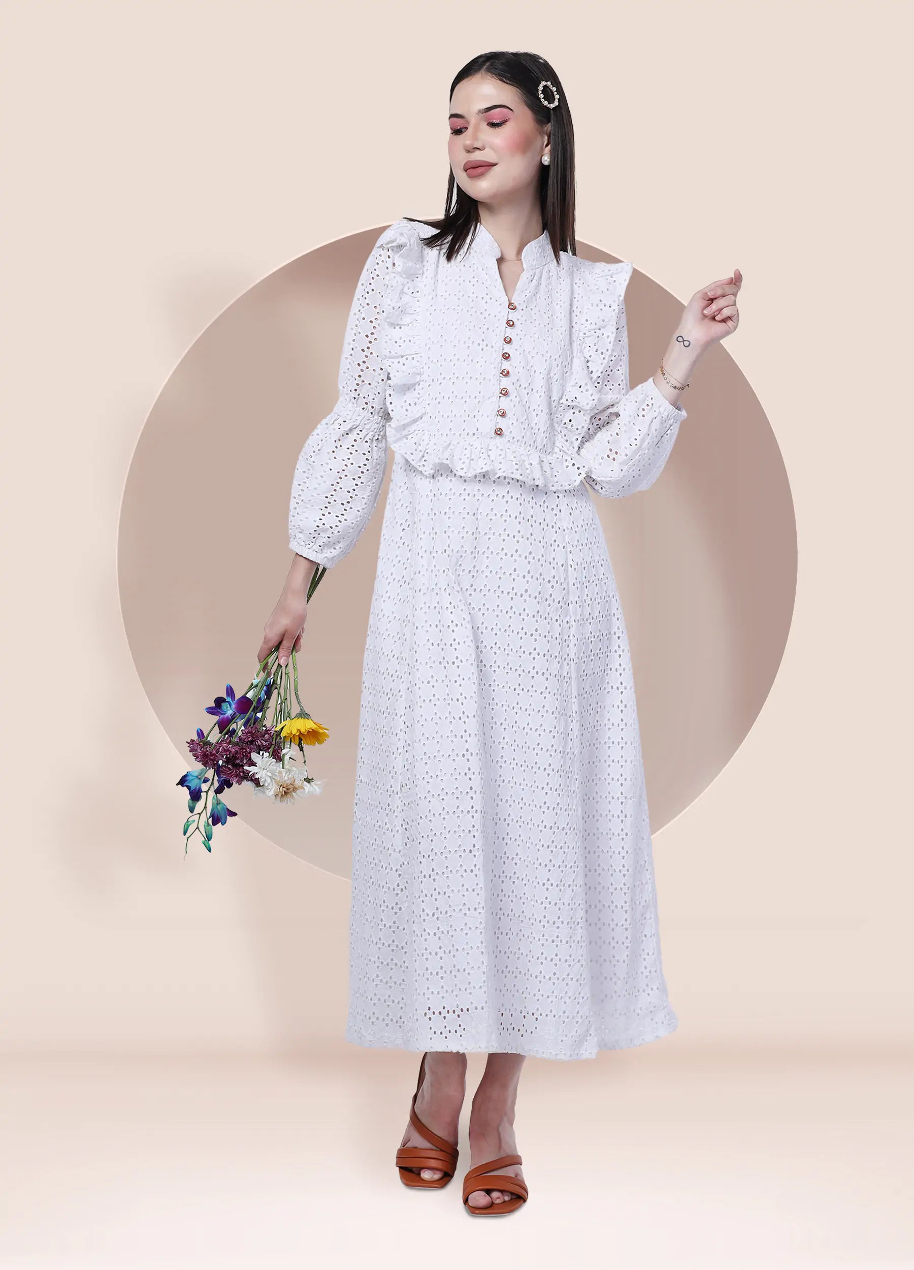 "Chiffon dresses for women with a flowy and light feel"Eden in love dress