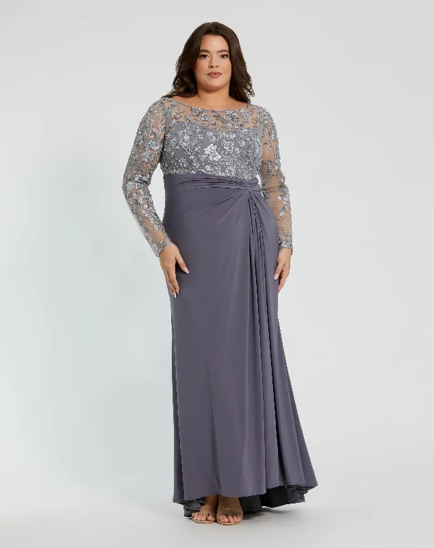 "VIP Sale: Extra 15% Off on Women's Dresses for Our Loyal Customers"Embroidered Top Jersey Skirt Gown "VIP Sale: Extra 15% Off on Women's Dresses for Our Loyal Customers"Embroidered Top Jersey Skirt Gown