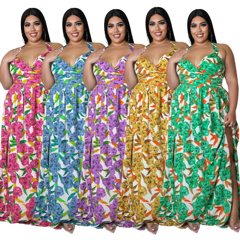 "Flash Sale: Grab Your Favorite Women's Dresses at Unbeatable Prices!"Hawaiian Casual Long Maxi Plus Size Long Women's Dresses Loose Sun Dress "Flash Sale: Grab Your Favorite Women's Dresses at Unbeatable Prices!"Hawaiian Casual Long Maxi Plus Size Long Women's Dresses Loose Sun Dress