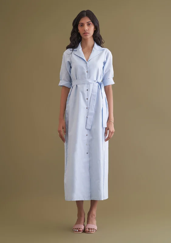 "Seasonal Sale: Save Big on Women's Dresses for Every Occasion"Breathable Cotton Buttondown Midi Dress "Seasonal Sale: Save Big on Women's Dresses for Every Occasion"Breathable Cotton Buttondown Midi Dress