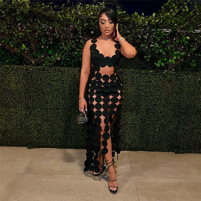 "Off - shoulder dresses for women to show off collarbones"New arrivals summer stylish 2023 hollow out evening party women hot sexy maxi dress "Off - shoulder dresses for women to show off collarbones"New arrivals summer stylish 2023 hollow out evening party women hot sexy maxi dress