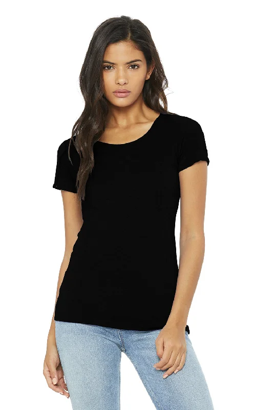Cable knit women's T - shirt with a shawl collarBella + Canvas Womens Short Sleeve Crewneck T-Shirt - Solid Black Cable knit women's T - shirt with a shawl collarBella + Canvas Womens Short Sleeve Crewneck T-Shirt - Solid Black