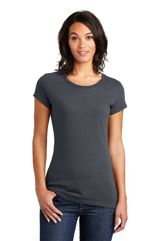 Women's T - shirt with a geometric printDistrict Womens Very Important Short Sleeve Crewneck T-Shirt - Charcoal Grey Women's T - shirt with a geometric printDistrict Womens Very Important Short Sleeve Crewneck T-Shirt - Charcoal Grey