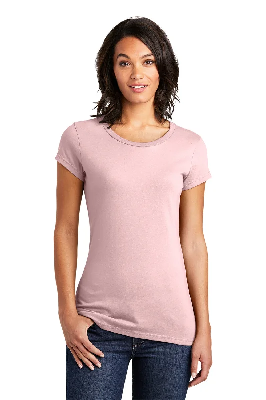 Women's T - shirt with a dropped shoulder for a relaxed fitDistrict Womens Very Important Short Sleeve Crewneck T-Shirt - Dusty Lavender Women's T - shirt with a dropped shoulder for a relaxed fitDistrict Womens Very Important Short Sleeve Crewneck T-Shirt - Dusty Lavender