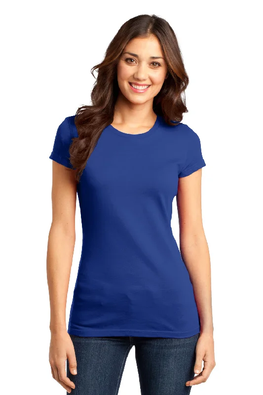 Tassel - trimmed women's T - shirt for a bohemian styleDistrict Womens Very Important Short Sleeve Crewneck T-Shirt - Deep Royal Blue - Closeout Tassel - trimmed women's T - shirt for a bohemian styleDistrict Womens Very Important Short Sleeve Crewneck T-Shirt - Deep Royal Blue - Closeout